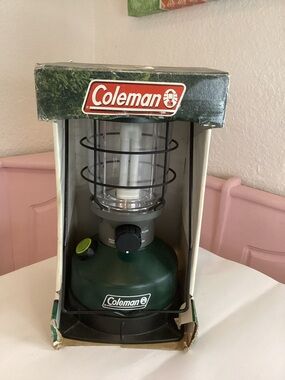 Coleman Green and Black Classic Camping Lantern